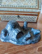 Authentiek beeld van Al Wolf. Inuit, iglo, zeehonden, Ophalen of Verzenden