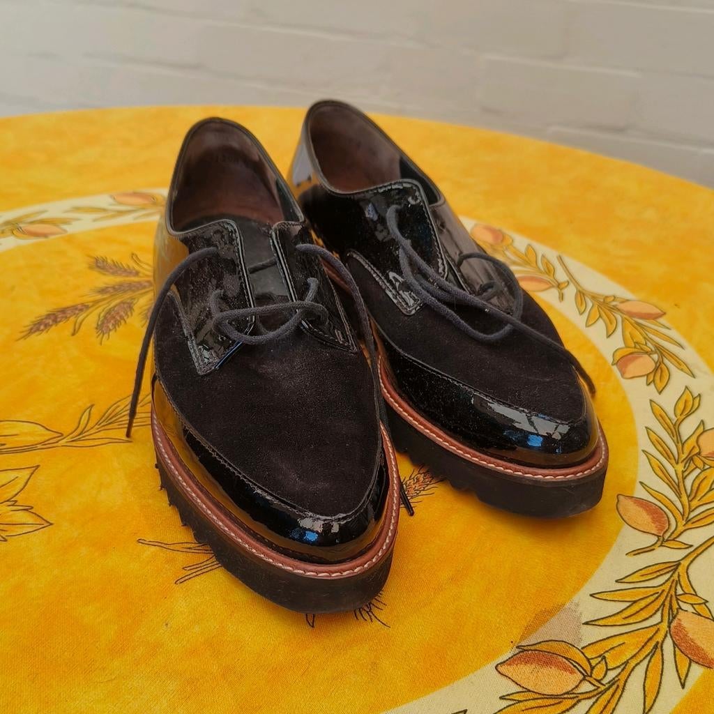 Paul Green veterschoenen voor dames maat 37, zwart, Ophalen, Zwart, Overige typen, Zo goed als nieuw