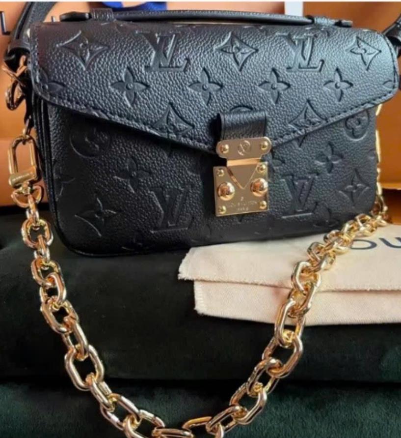 Louis Vuitton Tas Pochette Metis east west noir, Enlèvement ou Envoi, Neuf, Noir, Sac à bandoulière