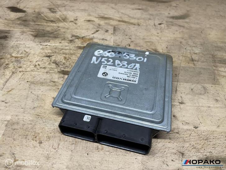 ECU / Motorcomputer BMW 5 serie e6x 7553166 | MSV70, Auto-onderdelen, Elektronica en Kabels, Gebruikt, Ophalen of Verzenden