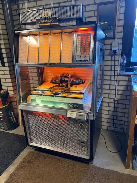 Jukebox AMI G-200 select, Collections, Machines | Jukebox, Comme neuf, Ami, 1950 à 1960, Enlèvement ou Envoi