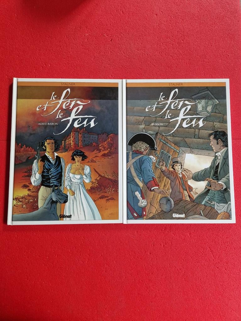 Lot de 2 bd le fer et le feu 1 et 2, Enlèvement ou Envoi