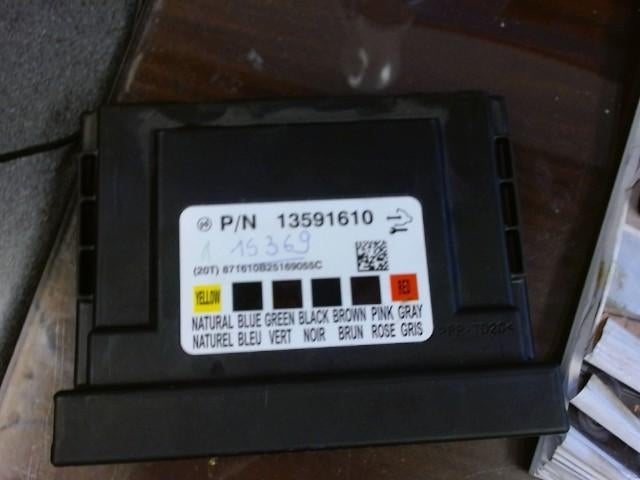 Module électronique Opel Zafira C 2011-2017 13591610 (563A), Autos : Pièces & Accessoires, Autres pièces automobiles, Enlèvement