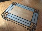 Table en fer forgé / bois et latte amovibles, Maison & Meubles, Enlèvement, Comme neuf