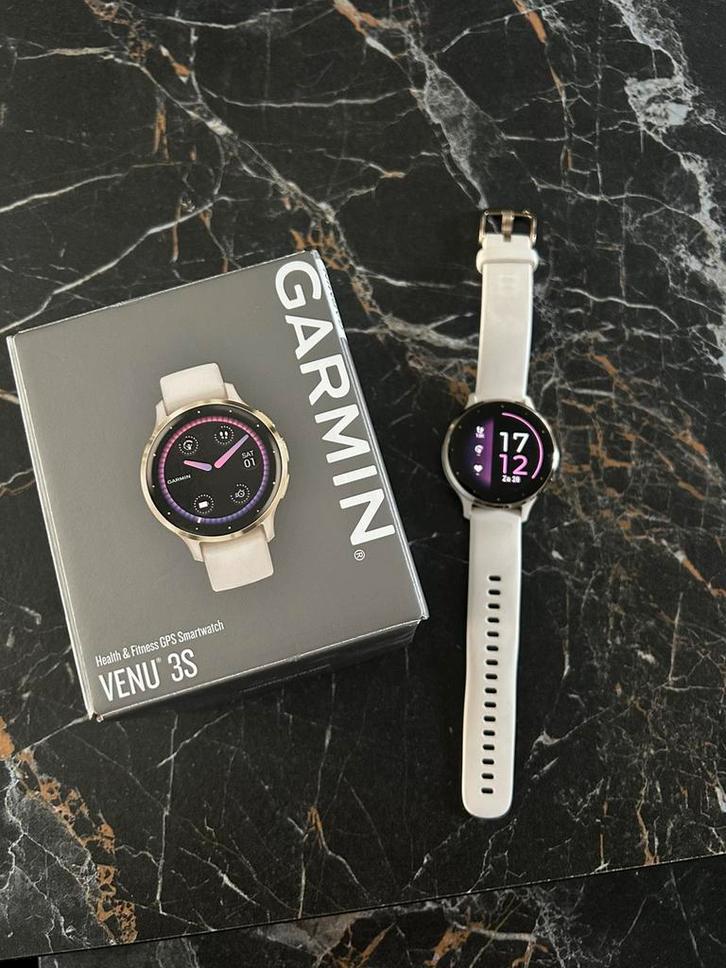 Garmin Venu 3S, Handtassen en Accessoires, Smartwatches, Zo goed als nieuw, Ophalen of Verzenden