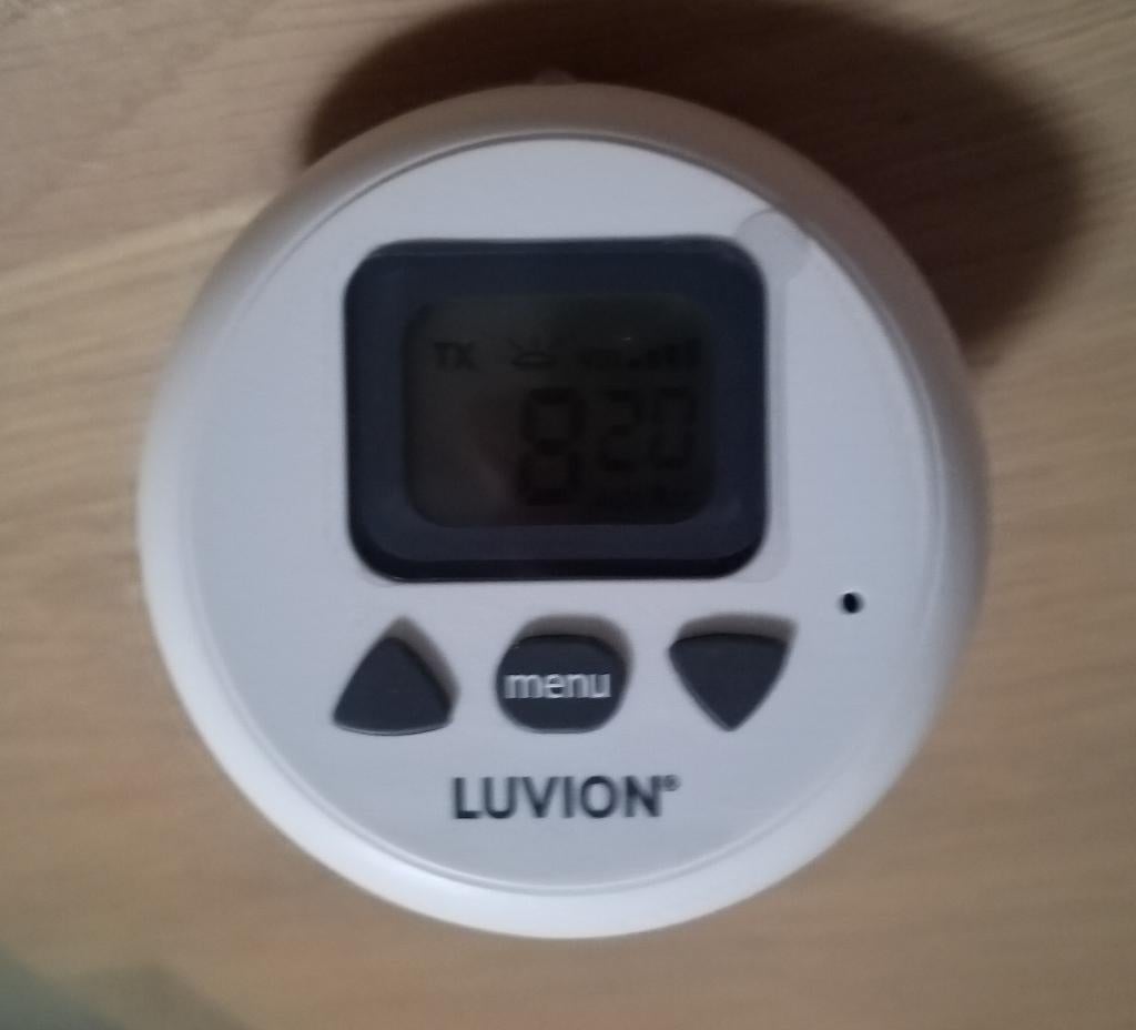 Babyunit voor babyfoon Luvion icon long range NIEUW, Kinderen en Baby's, Ophalen of Verzenden, Zo goed als nieuw, 250 meter of meer