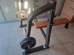 Bankdruk bank Precor USA benchpress, Sport en Fitness, Ophalen, Fitnessbank