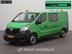 Renault Trafic 125PK Dubbel Cabine L2H1 Trekhaak Navi Airco, Auto's, Stof, Gebruikt, Euro 6, 4 cilinders