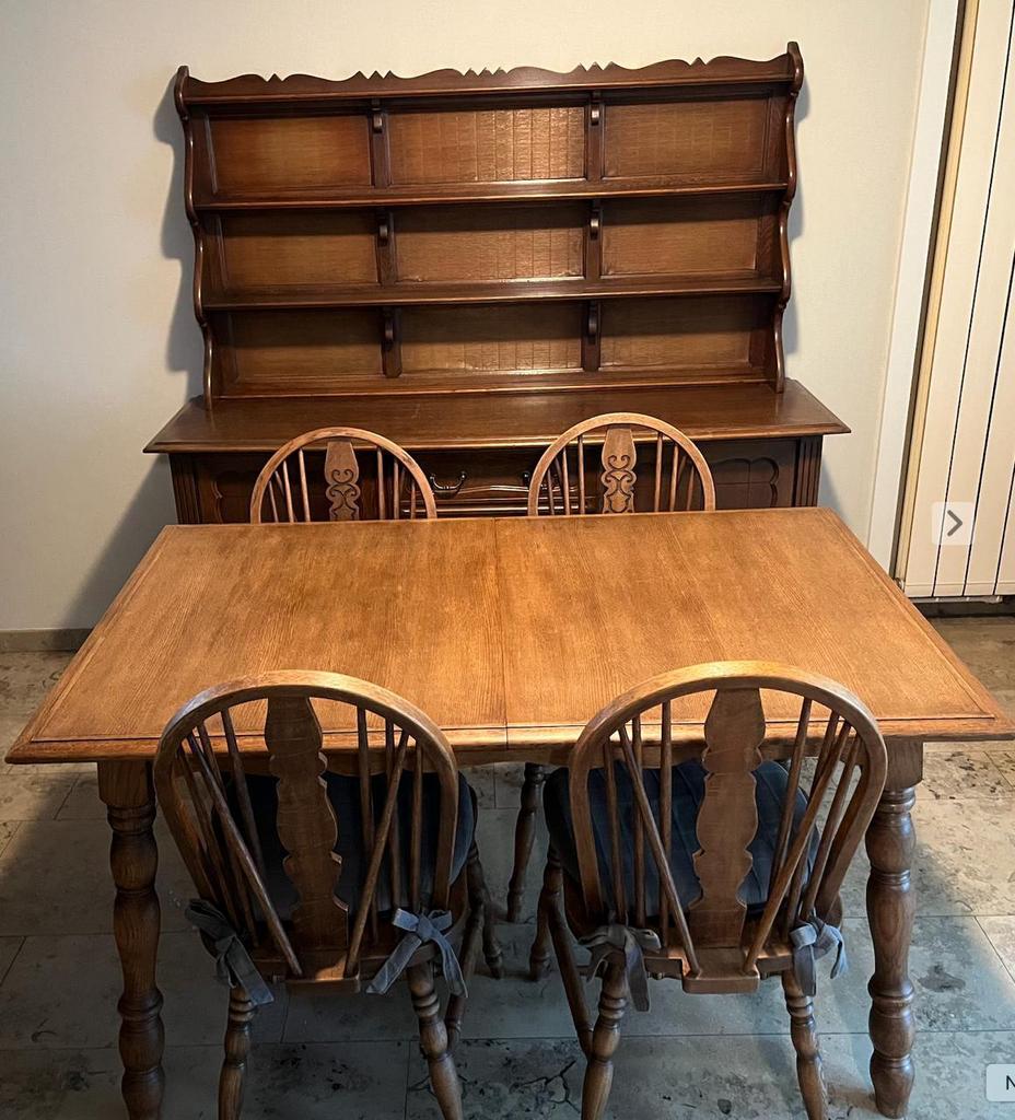 Complete eetkamer goede staat, Ophalen, Gebruikt