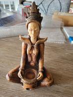 Gesigneerd buda beeld (rijstgodin), Antiquités & Art, Enlèvement ou Envoi