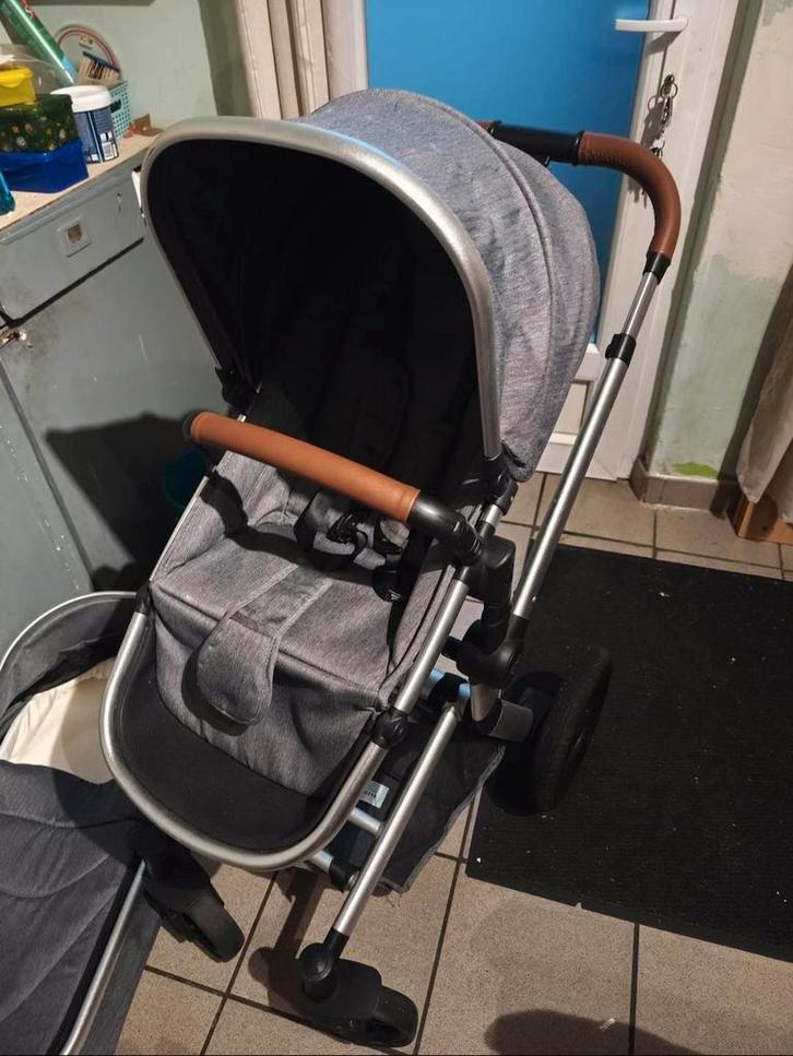 Poussette Pericles + nacelle, Kinderen en Baby's, Kinderwagens en Combinaties, Gebruikt, Kinderwagen, Overige merken, Met reiswieg