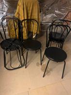 6 stoelen, Huis en Inrichting, Ophalen, Nieuw, Zwart, Overige materialen
