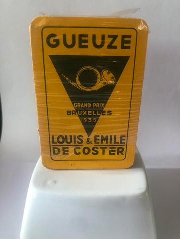 GUEUZE LOUIS & EMILE DE COSTER groot-bijgaarden speelkaarten