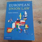 Droit de l'Union européenne R. Schütze, Livres, Livres d'étude & Cours, Comme neuf, Robert Schütze, Enlèvement ou Envoi, Enseignement supérieur