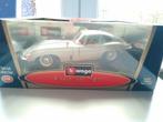 Jaguar "E" coupé 1961 - modelauto 1/18 burago in box, Hobby en Vrije tijd, Modelauto's | 1:18, Ophalen of Verzenden, Zo goed als nieuw