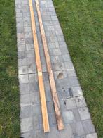 Tuinbalk grenen hout geschaafd 4,4 x 6,8 x 270 cm, Tuin en Terras, Ophalen, Gebruikt, 250 cm of meer, Balken