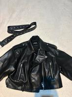 Zara leren jas, Kleding | Dames, Ophalen, Maat 42/44 (L), Zo goed als nieuw, Jasje