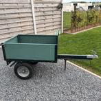 Kleine aanhangwagen, Ophalen, Gebruikt