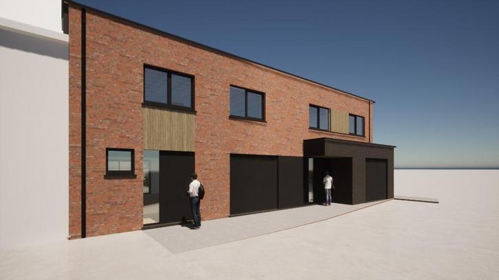 RUIME NIEUWBOUWWONING MET ALLE HEDENDAAGSE COMFORT TE SLIJPE, Immo, Huizen en Appartementen te koop, Provincie West-Vlaanderen