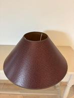 Lederlook lampenkap, Ophalen, Zo goed als nieuw, Bruin