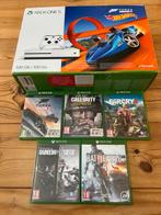 Console XBOX One S avec 5 jeux, Ophalen, Xbox One S, Zo goed als nieuw, Met 1 controller