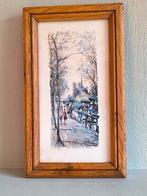 Lucien Delarue, aquarel 'Notre Dame et les Quais', Ophalen of Verzenden