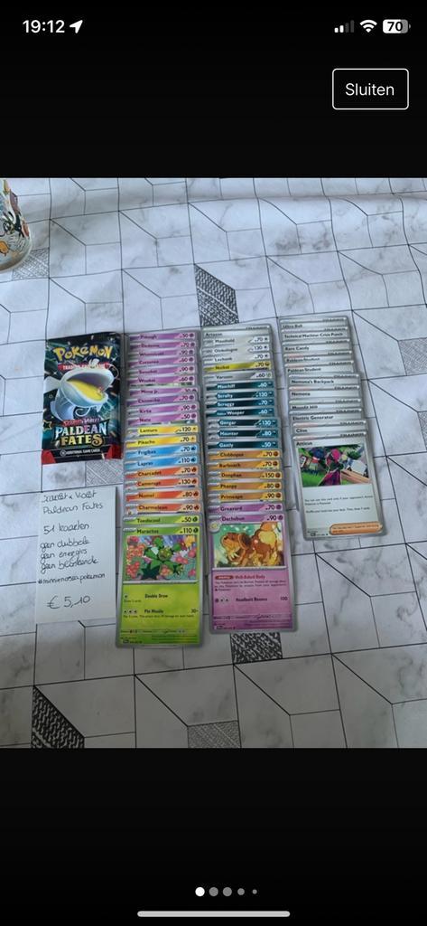 Cartes Pokemon, Hobby & Loisirs créatifs, Jeux de cartes à collectionner | Pokémon, Enlèvement ou Envoi