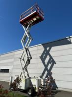 Genie 8 meter schaarlift met steunpoten, Ophalen