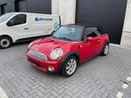Mini Cooper One Cabriolet, 1.6I, Leder, Mooie staat,Garantie, Auto's, 4 zetels, Zwart, 4 cilinders, Cabriolet