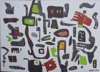 Alain Weytsman (1951): Compositie (O/D, 115 x 82 cm), Ophalen of Verzenden