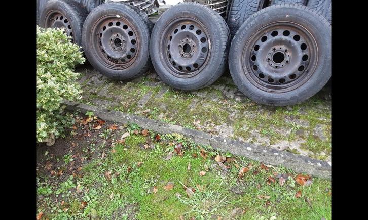 4 16 inch BMW F30 stalen velgen (5×120), Auto-onderdelen, Overige Auto-onderdelen, BMW, Gebruikt, Ophalen