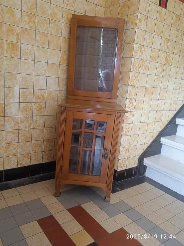 Art Deco prenten foto kastje, Antiek en Kunst, Antiek | Meubels | Kasten, Ophalen