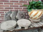 16 vintage houten staanders 5 euro per stuk, Antiek en Kunst, Ophalen of Verzenden