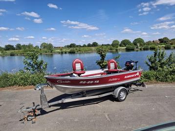 Alumacraft 14 Backtroller met 25pk bigfoot Mercury beschikbaar voor biedingen