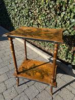 Vintage houten bijzettafel, Ophalen