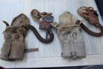 Lot van 2 gasmaskers ABBL SACIC 1934, Envoi, Armée de terre, Vêtements ou Chaussures