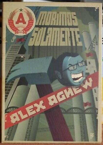 Alex agnew, Morimos Solamente DVD, Cd's en Dvd's, Dvd's | Cabaret en Sketches, Zo goed als nieuw, Stand-up of Theatershow, Ophalen of Verzenden