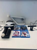 ps4 VR + VR gun + 2 motion controllers + 4 games, Ophalen, Zo goed als nieuw, VR-bril, Sony PlayStation