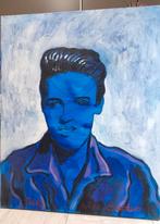 Elvis Presley schilderij / pop art op doek., Antiek en Kunst, Ophalen of Verzenden