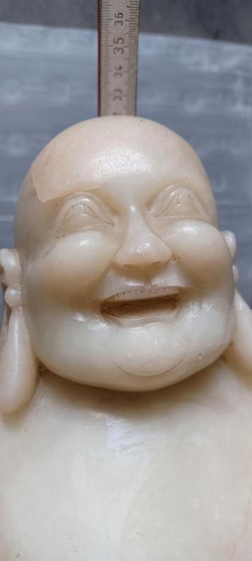 Ancienne Statué    Bouddha marbré  A32 L29, Enlèvement ou Envoi, Comme neuf