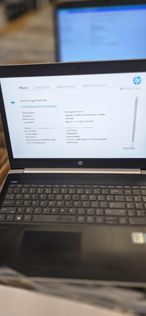 HP Lenovo Dell.. i5-8 Laptops | SSD | 4GB/ 8GB, Computers en Software, Accu's en Batterijen, Gebruikt, Ophalen of Verzenden