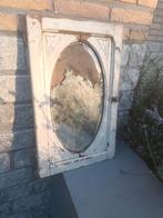 Zeer oude, decoratieve antieke , verweerde spiegel, Antiek en Kunst, Ophalen