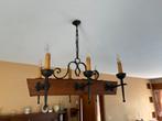 Lustre rustique et deux appliques, Ophalen, Gebruikt, Metaal, Rustique