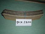 Marklin 10 rails 5200 ( grand rayon ), Ophalen of Verzenden, Gebruikt, Rails, Märklin