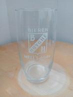 Oud bierglas bieren Huyghe BH mell's drinks, glas, Verzamelen, Ophalen of Verzenden, Zo goed als nieuw, Bierglas