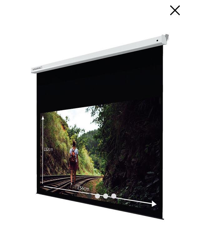 Écran de projection Lumene Embassy 240C, TV, Hi-fi & Vidéo, Écrans de projection, Utilisé