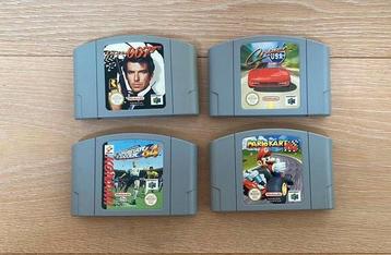 Nitendo 64 games beschikbaar voor biedingen