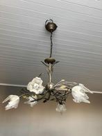 Luster 6 lampen, Maison & Meubles, Lampes | Lustres, Enlèvement ou Envoi, Utilisé, Verre