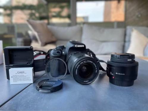 Canon EOS 700d, Audio, Tv en Foto, Fotocamera's Digitaal, Zo goed als nieuw, Spiegelreflex, Canon, Ophalen