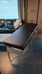 Massagetafel (met armsteunen, knierol en draagzak), Sport en Fitness, Massageproducten, Ophalen, Zo goed als nieuw, Massagetafel